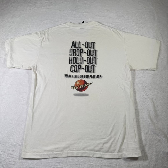 Other - Vintage No Fear "What Level Do You Play At?" Basketball Graphic T-Shirt